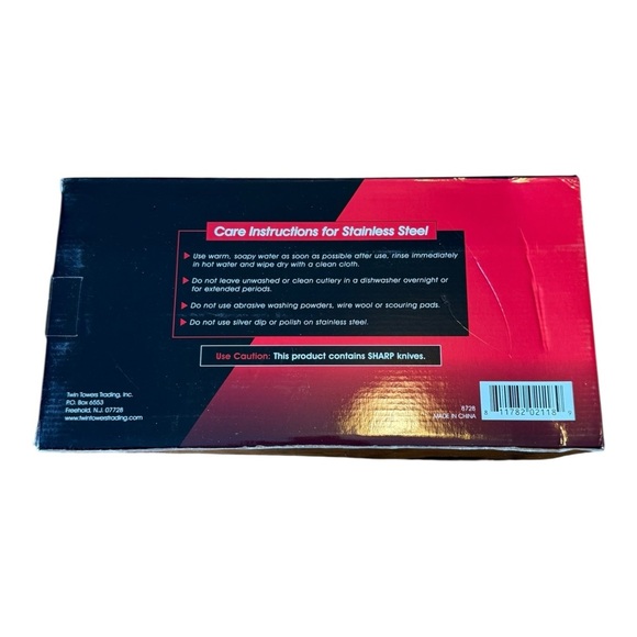 Forever Sharp Classic Series 12 Piece Knife Set Surgical Stainless Steel Blades - Picture 2 of 4